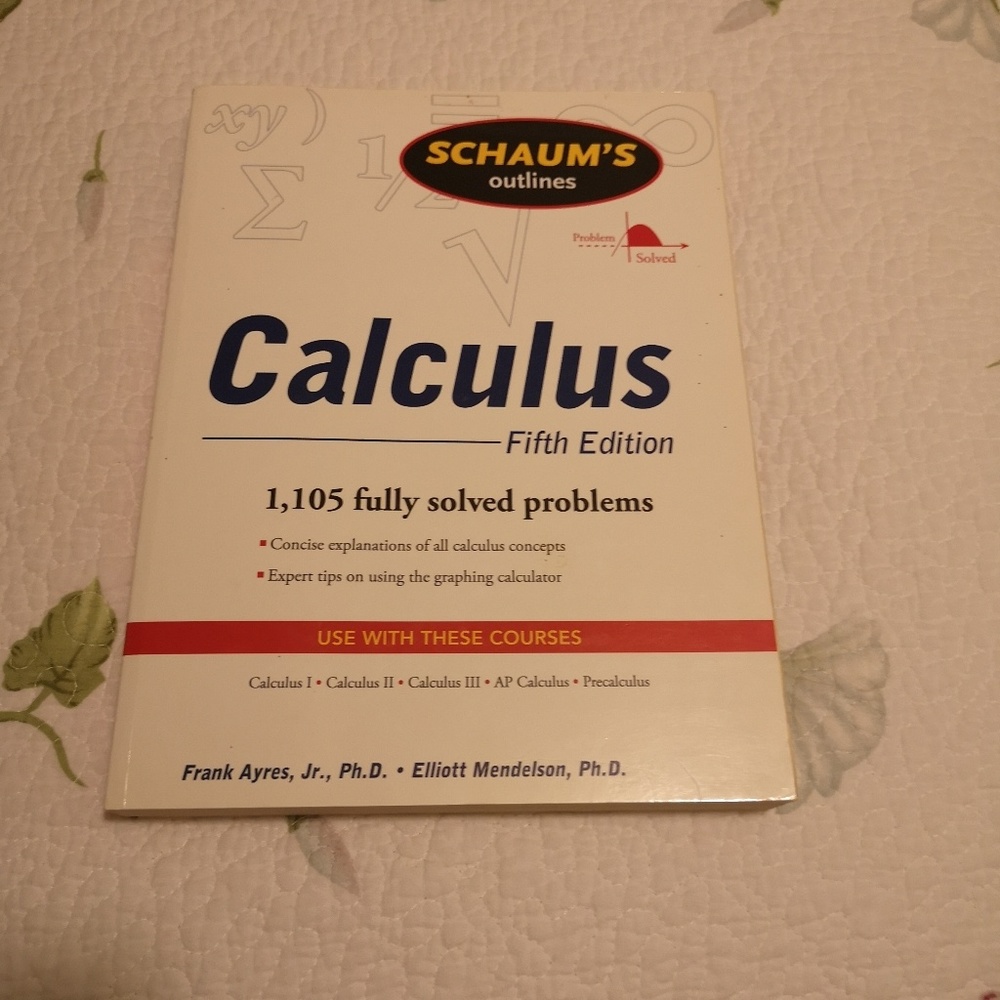 Calculus Fifth Edition Paperback Workbook